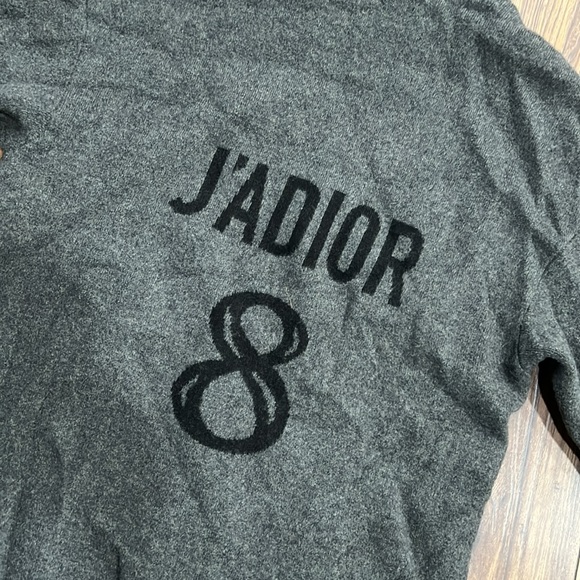 Christian Dior, J'Adior8 cashmere jumper hoodie size 2 - Picture 3 of 5